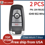 2017-2022 Ford Edge Ranger / 4-Button Smart Key / PN: 164-R8182 / M3N-A2C931426   902 MHz